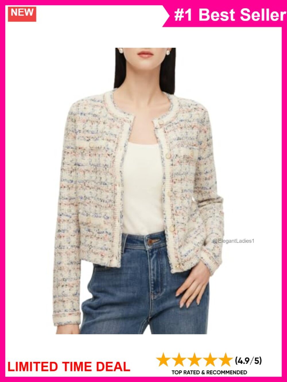 Wool Blend Cardigan Sweater Lightweight Long Sleeve Knit Business Casual